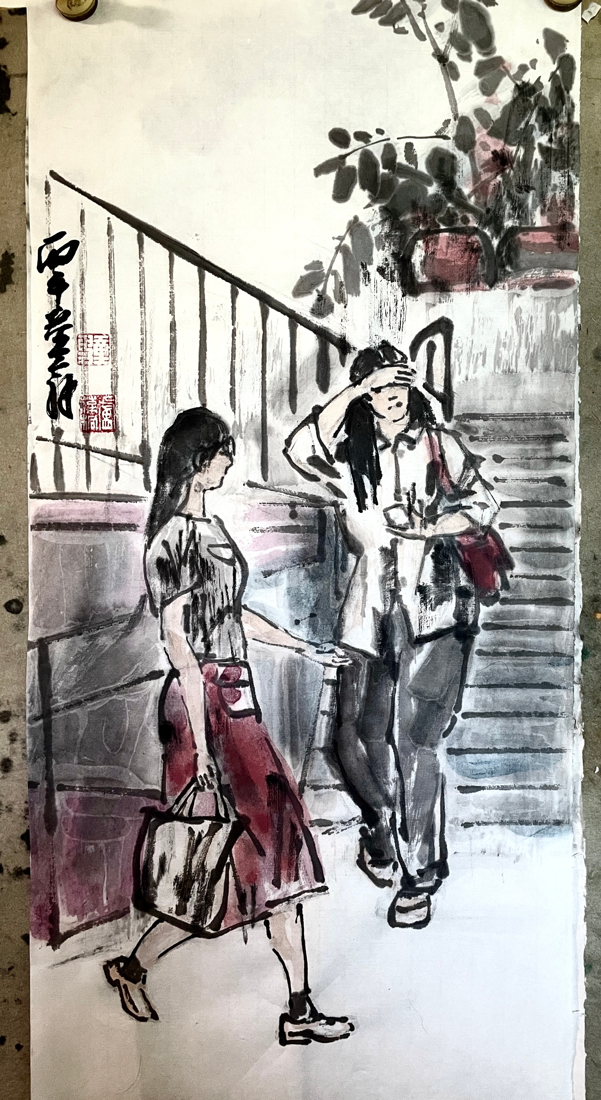 卢氏水墨[超话]  公务员 ​​​