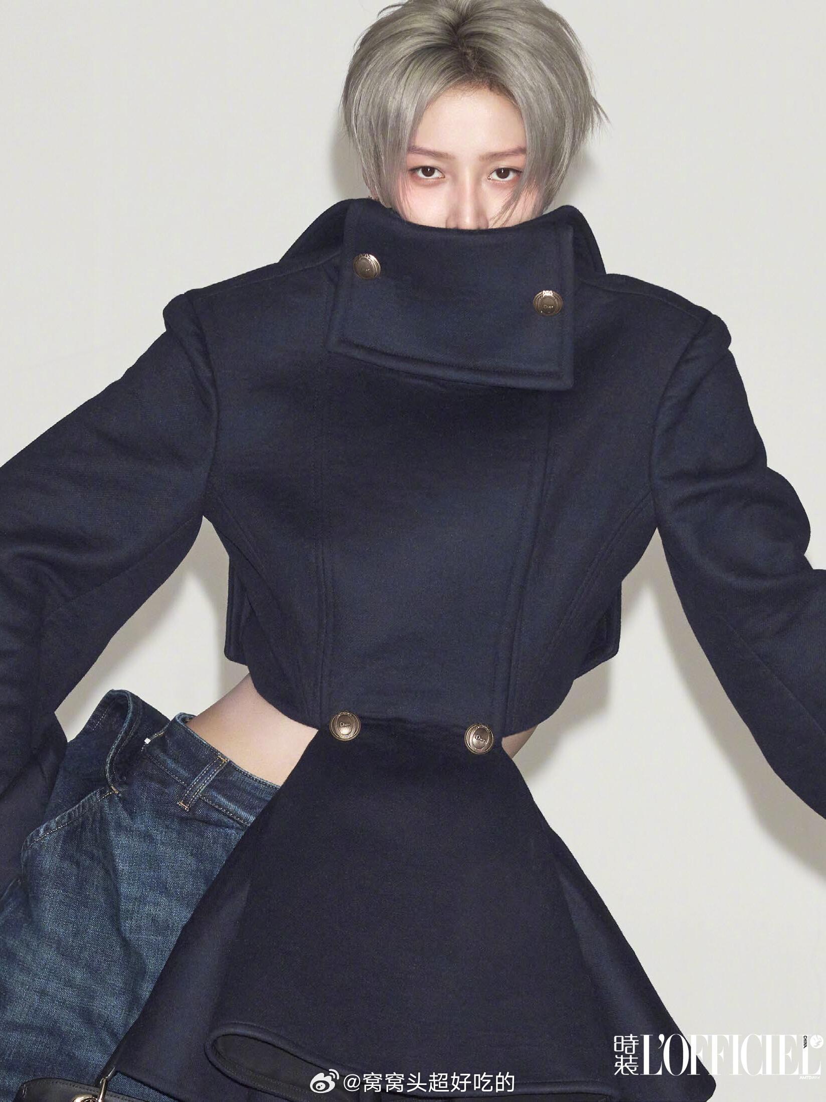 刘雨昕 时装 LOFFICIEL三月刊封面来了！身着Dior by Jonath