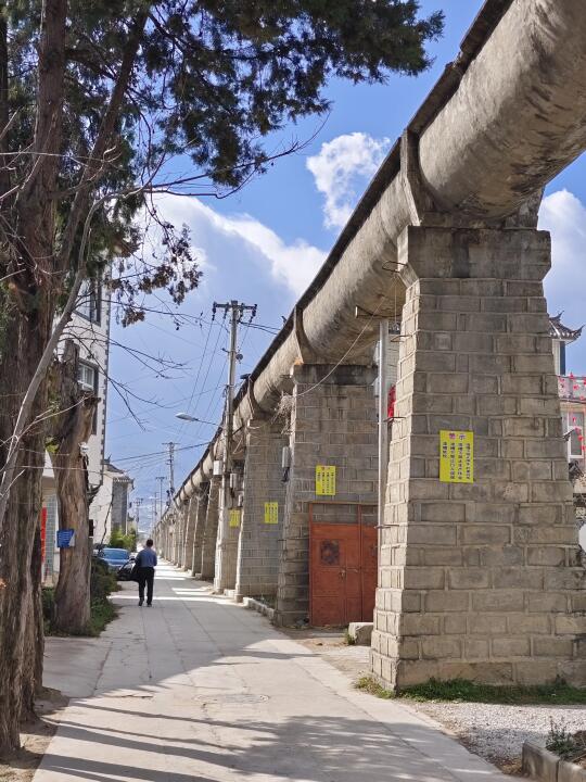 大理市历史建筑 洱海边的水利设施