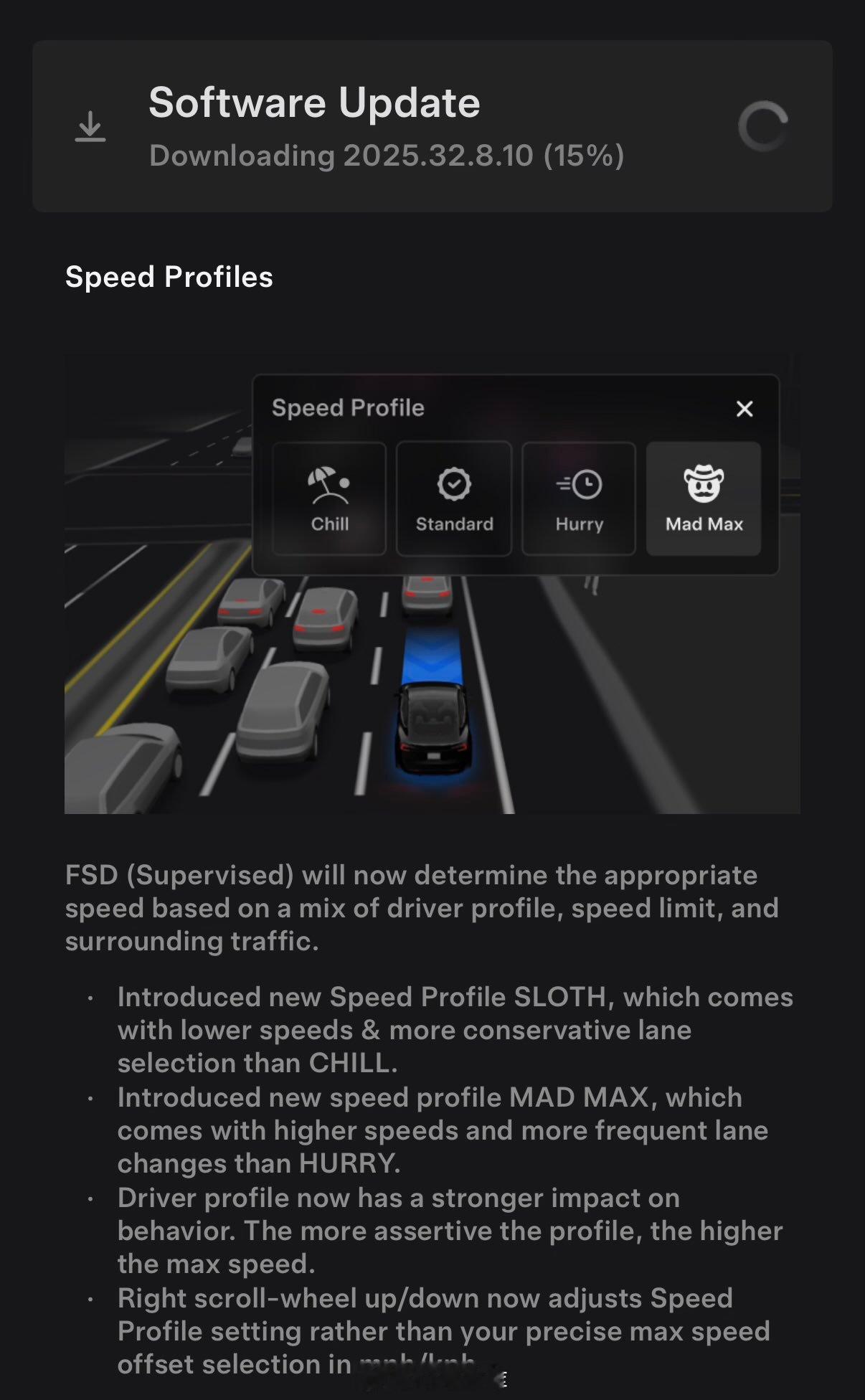 特斯拉 FSD v14 更新节奏太快了，这不 v14.1.2 就来了，带来了一个
