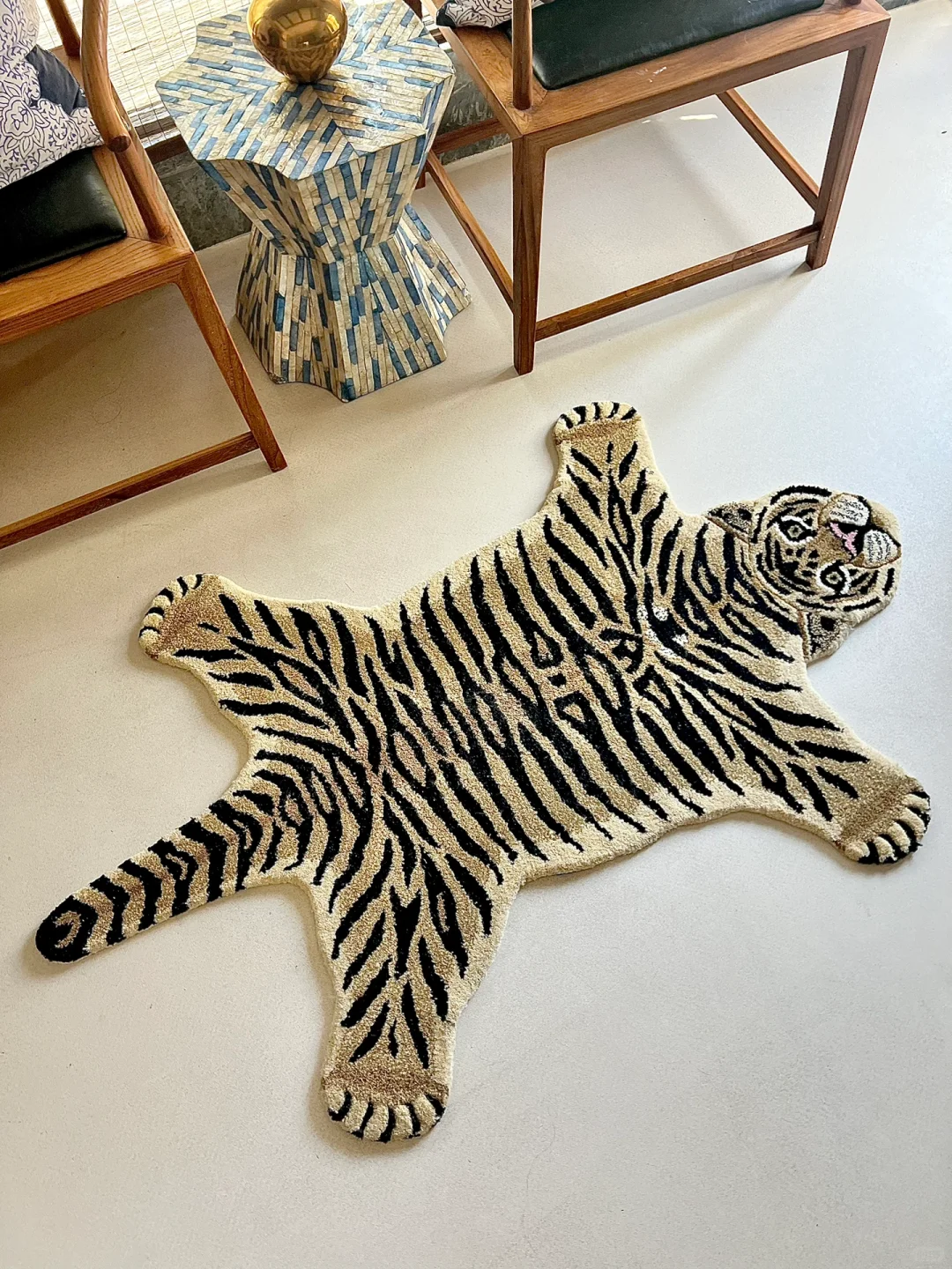 超火的动物地毯终于买到啦～