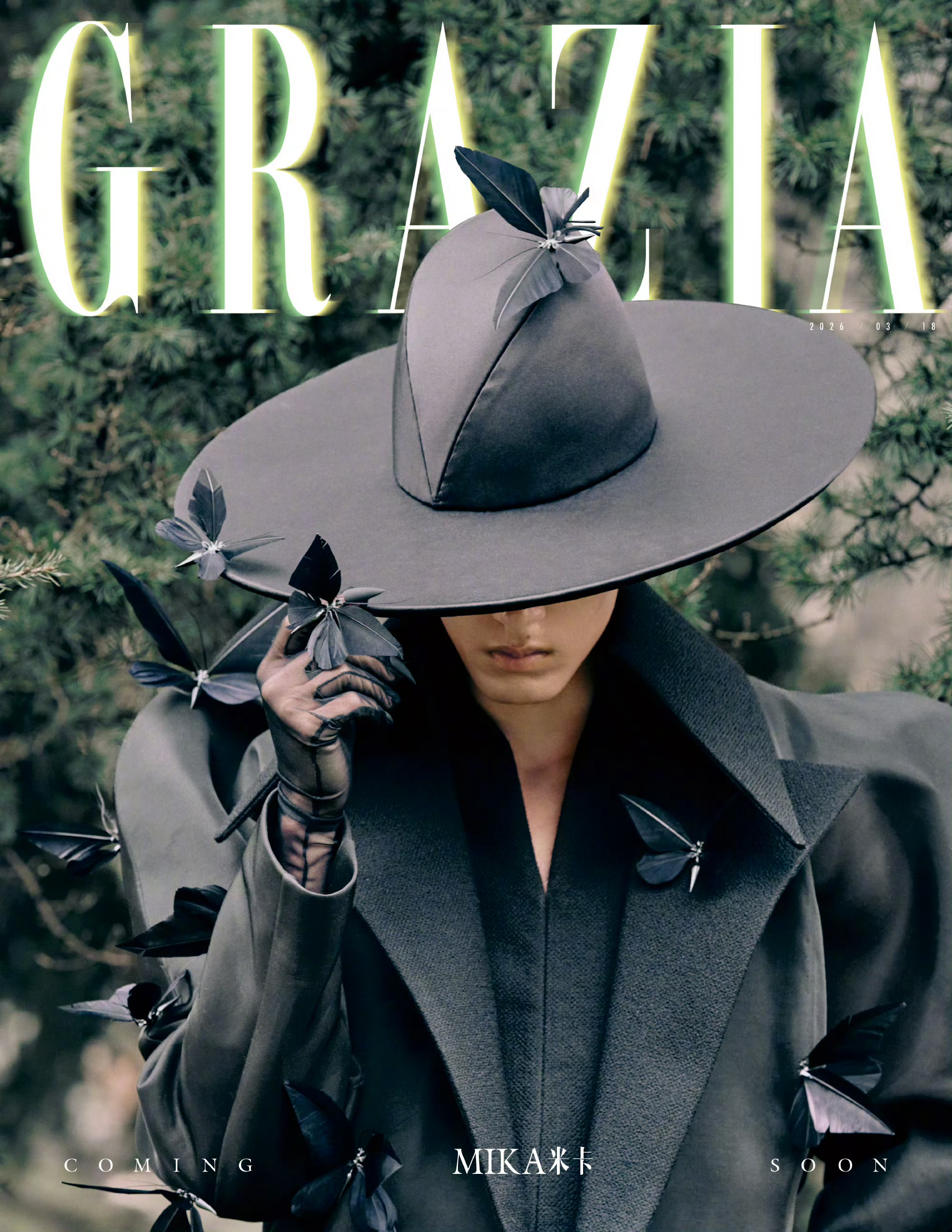 红秀三月刊米卡封面大片 