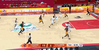 末节独得12分！庞峥麟18中9贡献23分8助 正负值+20cba