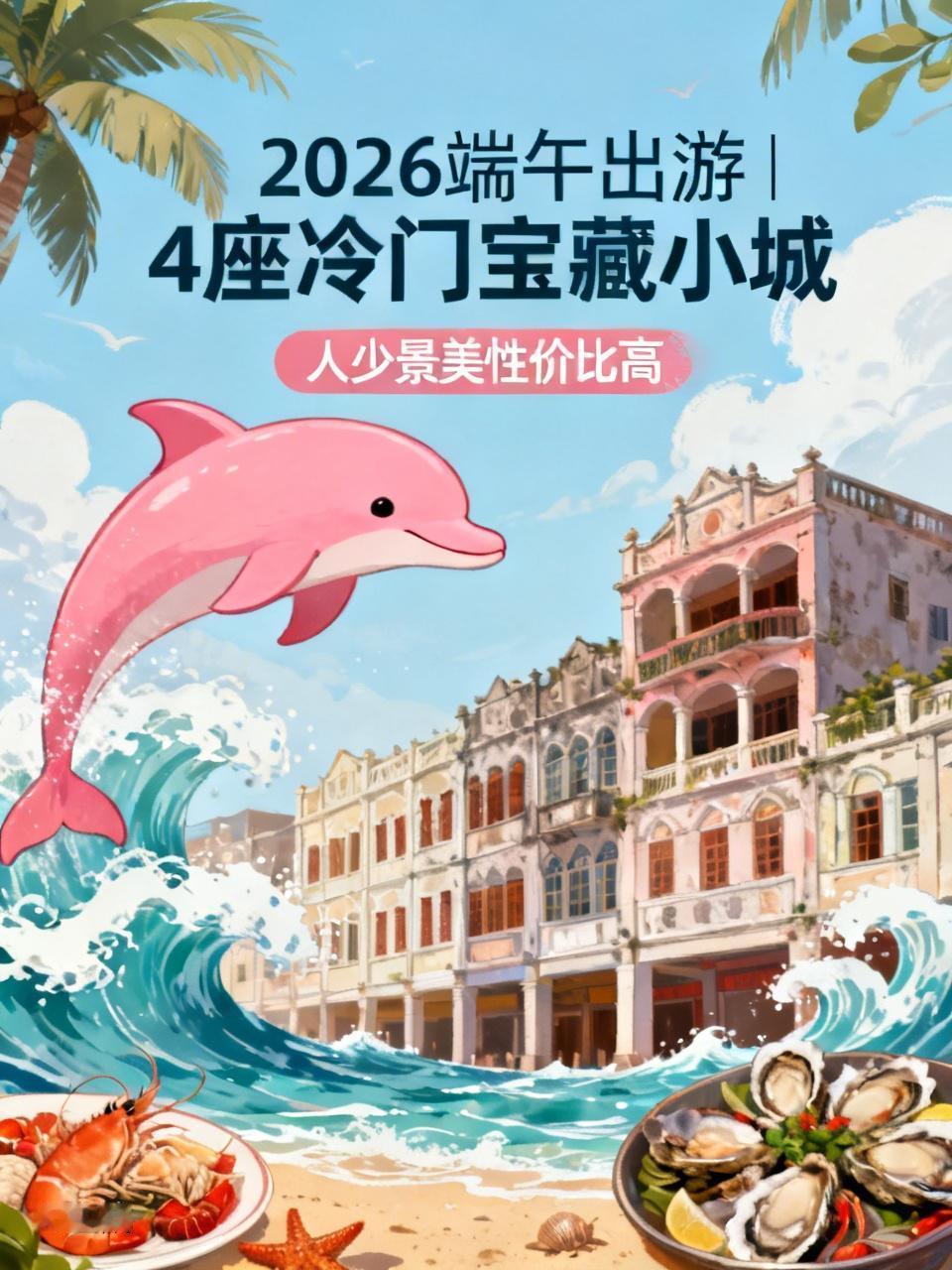2026端午出游｜4座冷门宝藏小城，人少景美性价比高

端午出游新趋势火了！“热