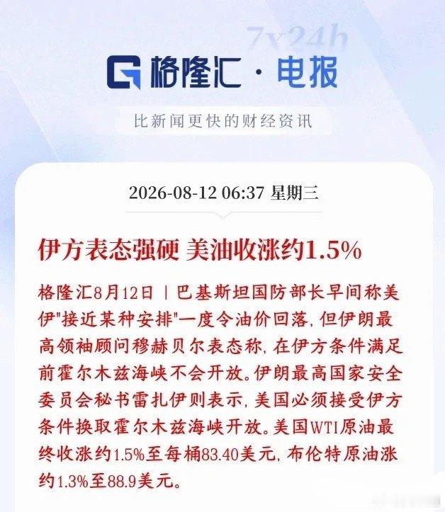 局势突发反转！油价暴涨、外围回调，A股结构性机会明确全球市场突发变数，地缘局势再
