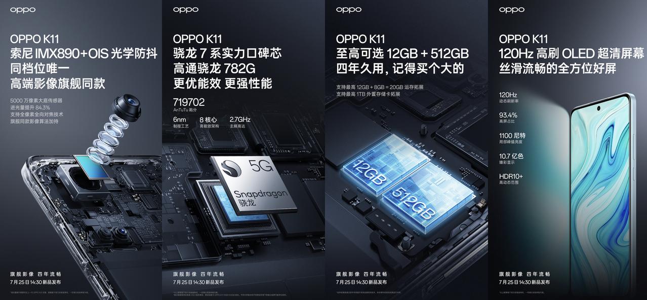 OPPO K11爆料配置汇总，预算2K的用户看过来，等这款新机就对了！

-旗舰