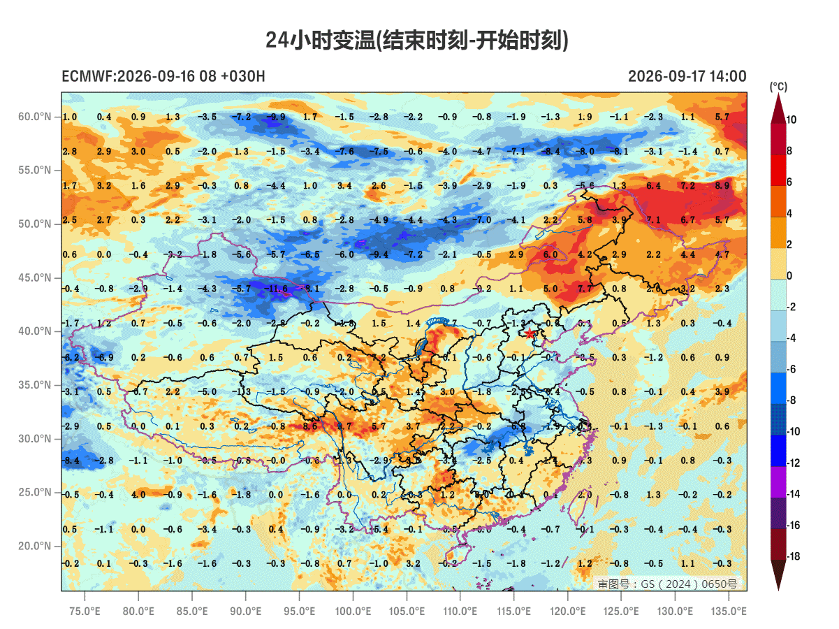【气温】今天新疆和山东有6个站点出现高温。广东虽然没有达到35℃，但体感超35℃