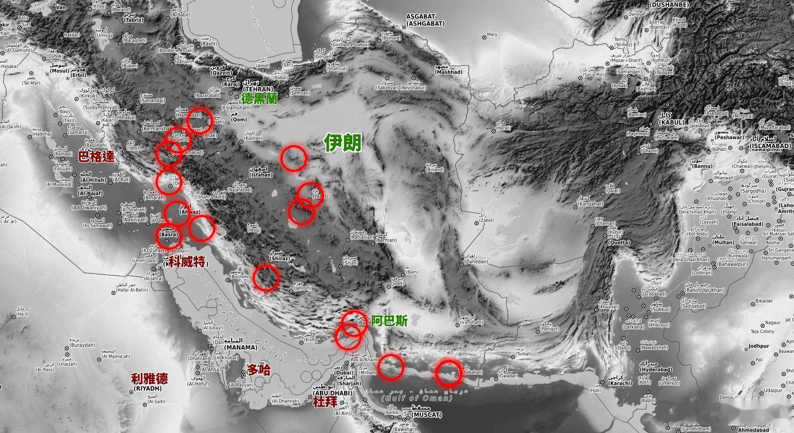美軍打擊伊朗狀況美伊敵對行動持續升溫，今天是美軍連續第15天對伊朗實施打擊。根據