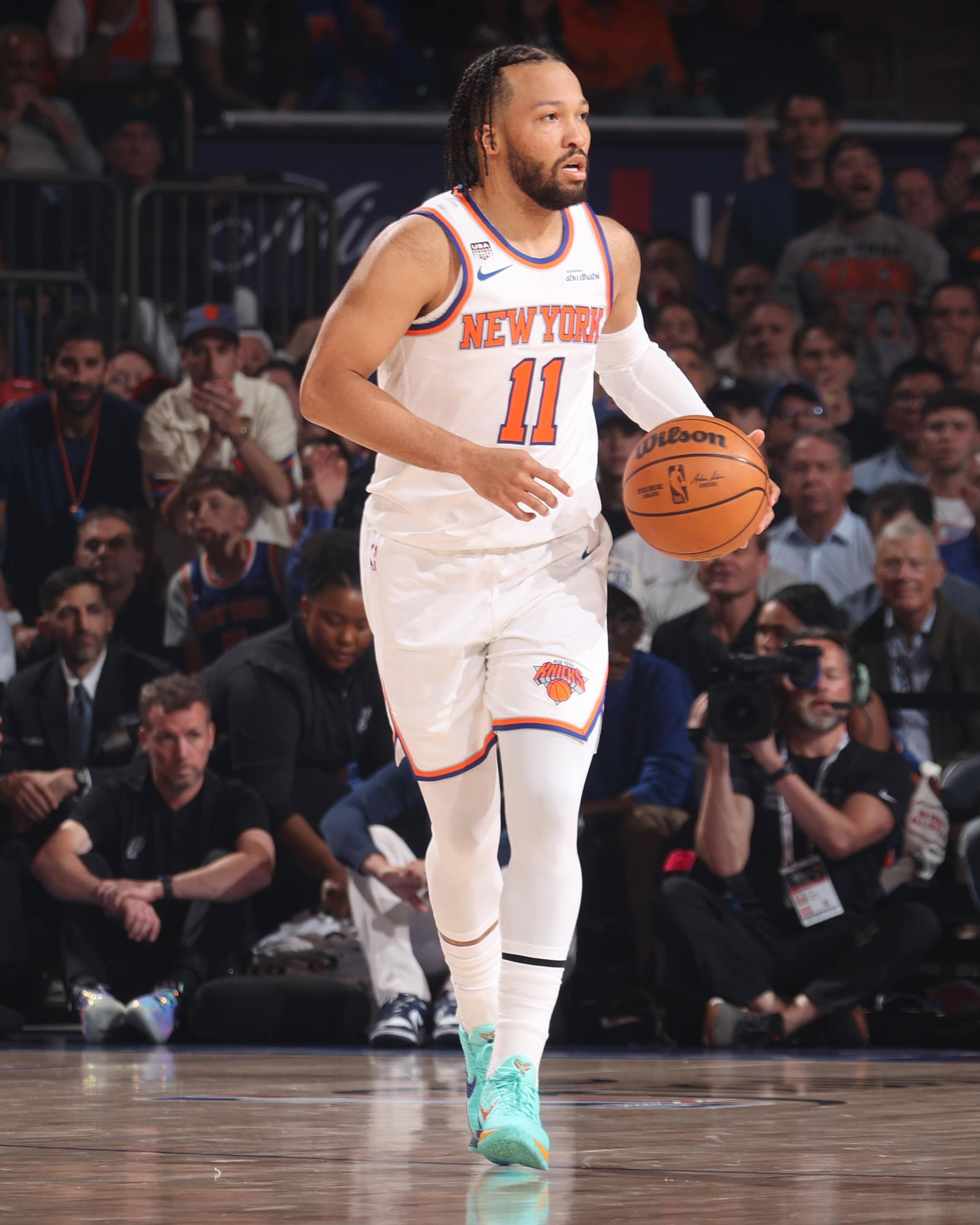 大头今天上脚的科比6.NBA