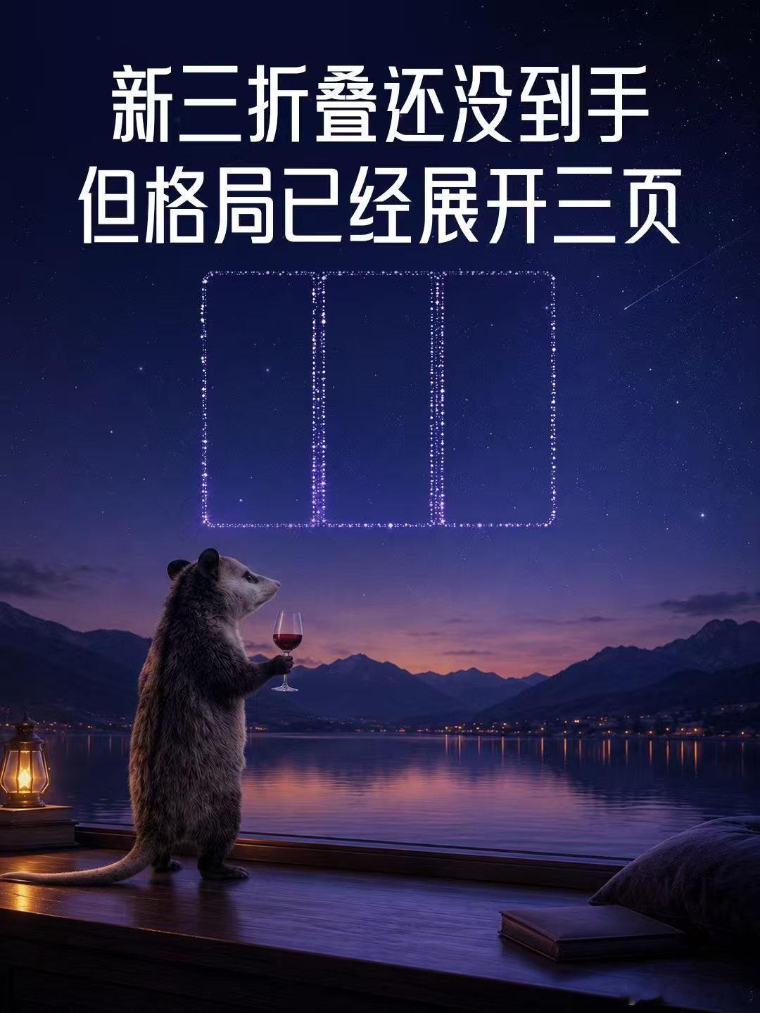 华为MateXT2正式官宣三折叠下半场比拼的不是噱头，是实打实的体验，HUAWE