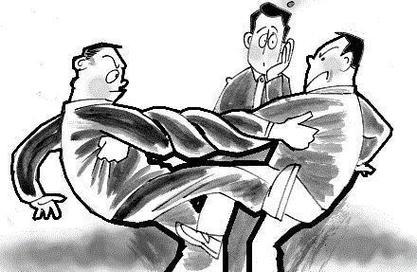 国民党，看似哥们兄弟众多，但真当打架时，发现很多叫得欢的兄弟都吓尿了，最后被看得