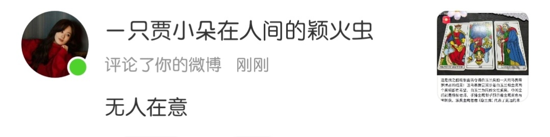 不在意还来评论我？其实怕死了吧