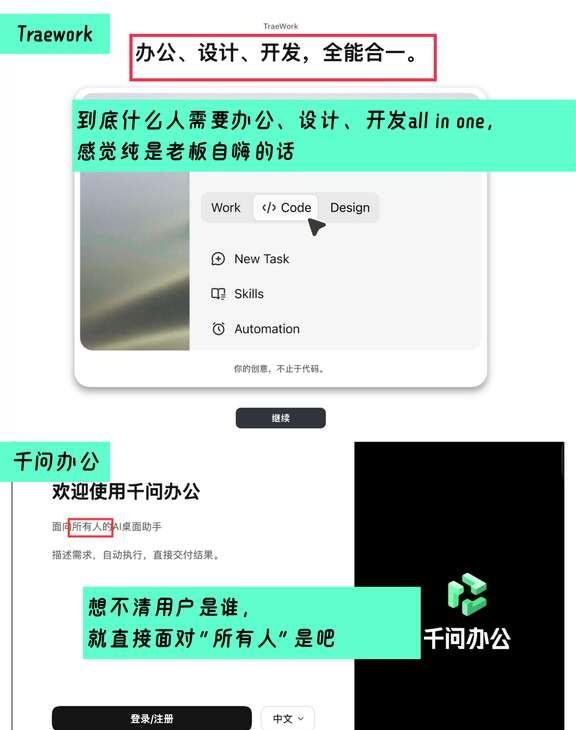 对最近风很大的各类work产品的初体验
​最近各种work风很大，各种AI媒体都