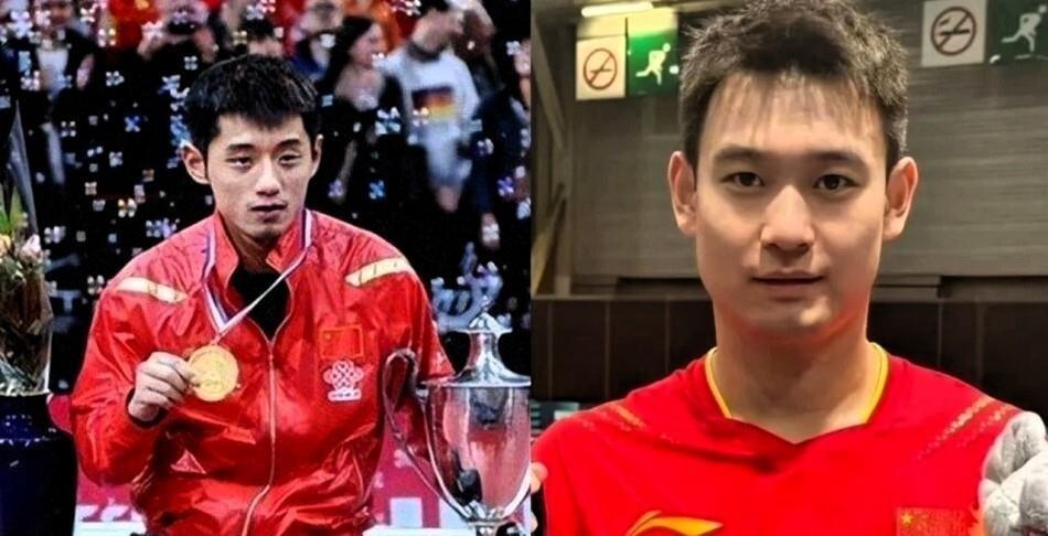 巴黎奥运樊振东落后张本智和那场，镜头扫到场边的刘丁硕在笑——“偷笑门”从此贴在他