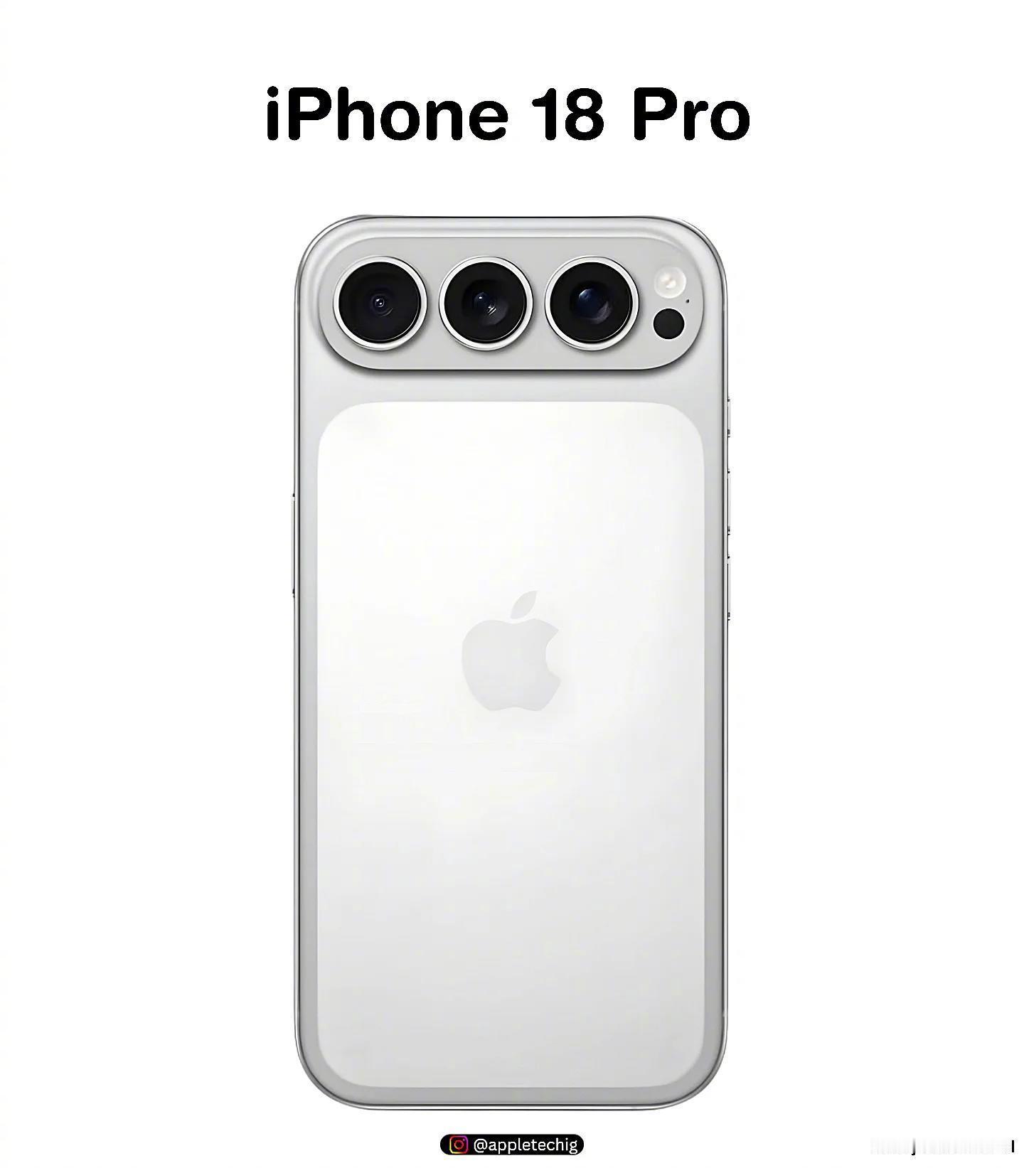 iPhone18pro长这样的话你感觉如何？ 