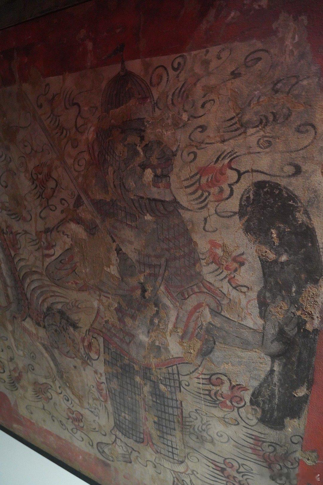 吴文化博物馆  经典与范式，平城实力与云冈时代I，大同沙岭北魏壁画墓（复制） 