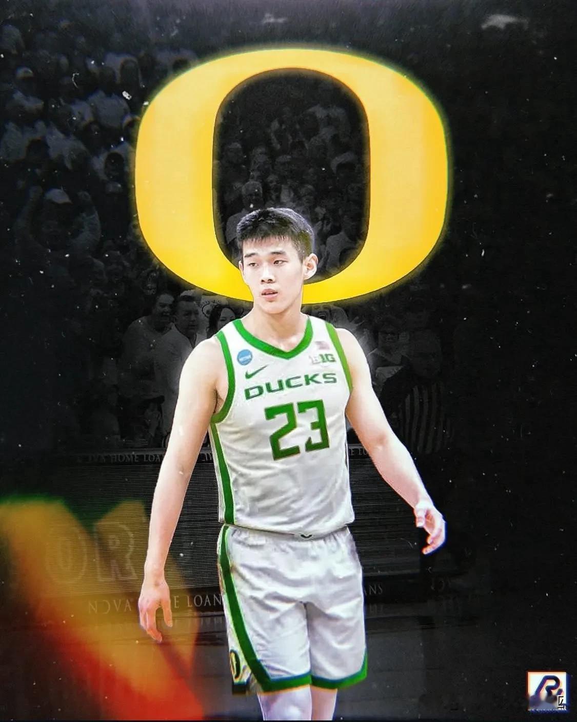 中国后卫林葳Lin Wei被报道正在访问NCAA男篮 俄勒冈大学，出生于2003