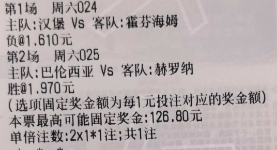 探哥足球精选：今天精选 汉堡vs霍芬海姆2026-04-26 00:30 024