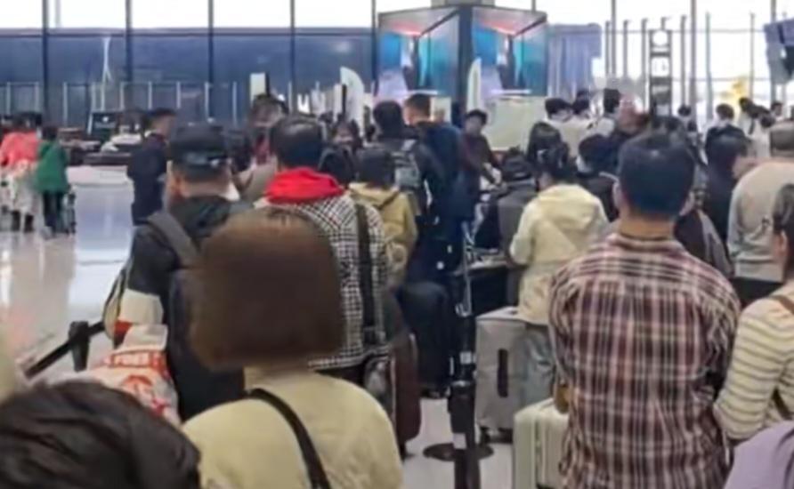 现在在日本有一群丢人的人，这群人挤满了日本机场，在等待回国。有的去日游客提前结束