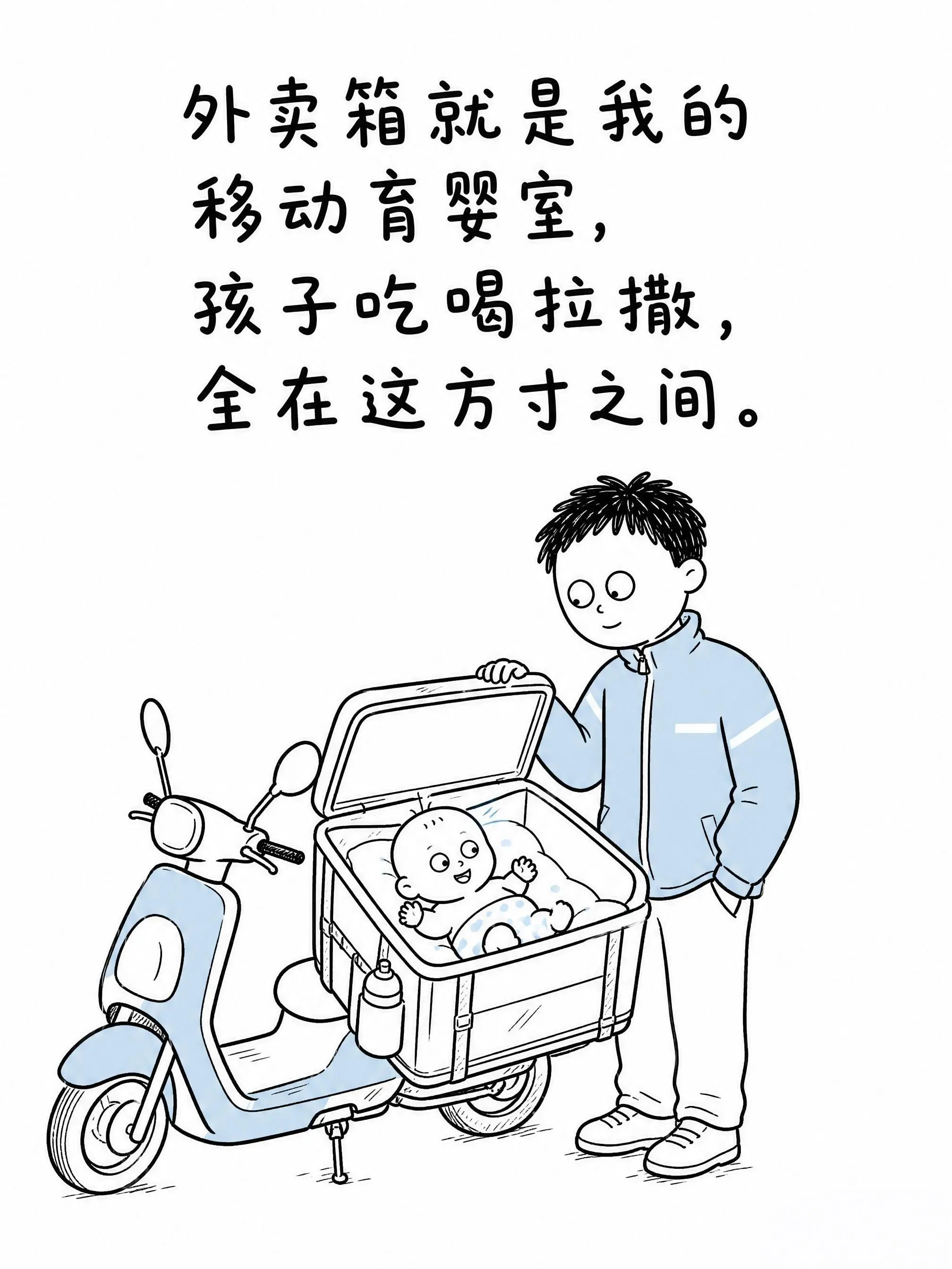 原来我也变成了超级奶爸！