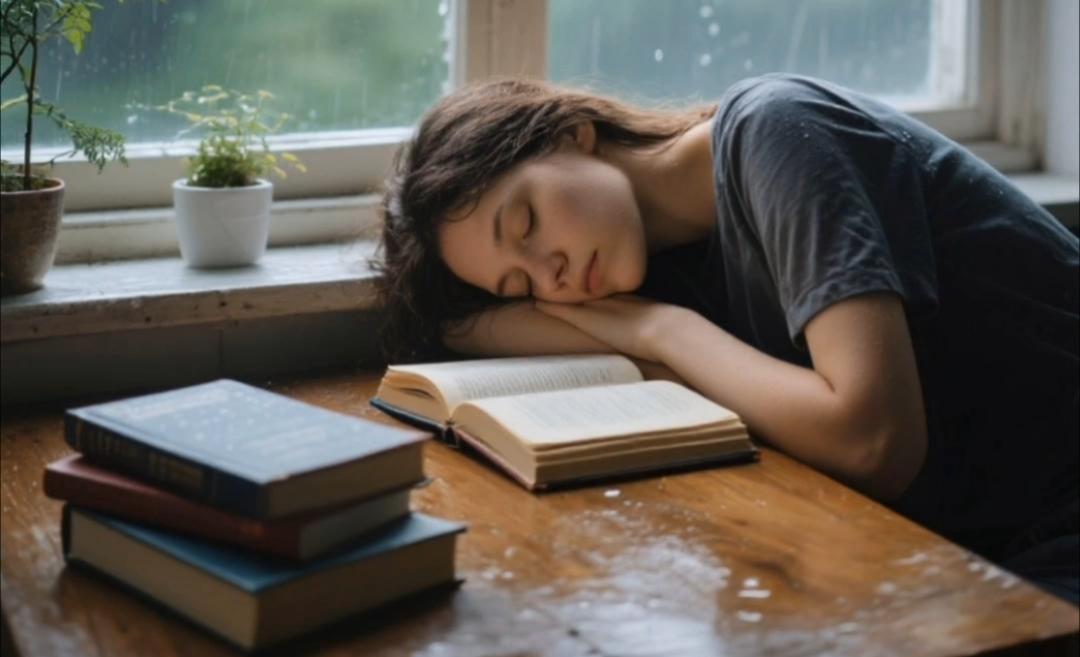 上联：寒云落叶知秋近；
下联：细雨微风催梦长。