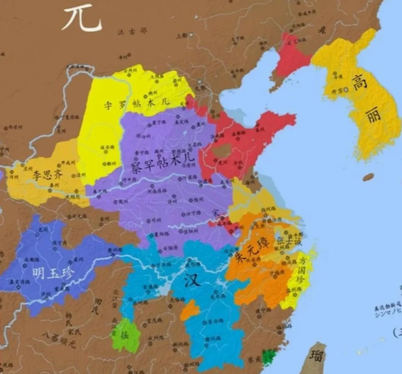 元末乱世，其实有两大主要矛盾，其一是对蒙元统治者的矛盾，其二是阶级矛盾。这两大矛