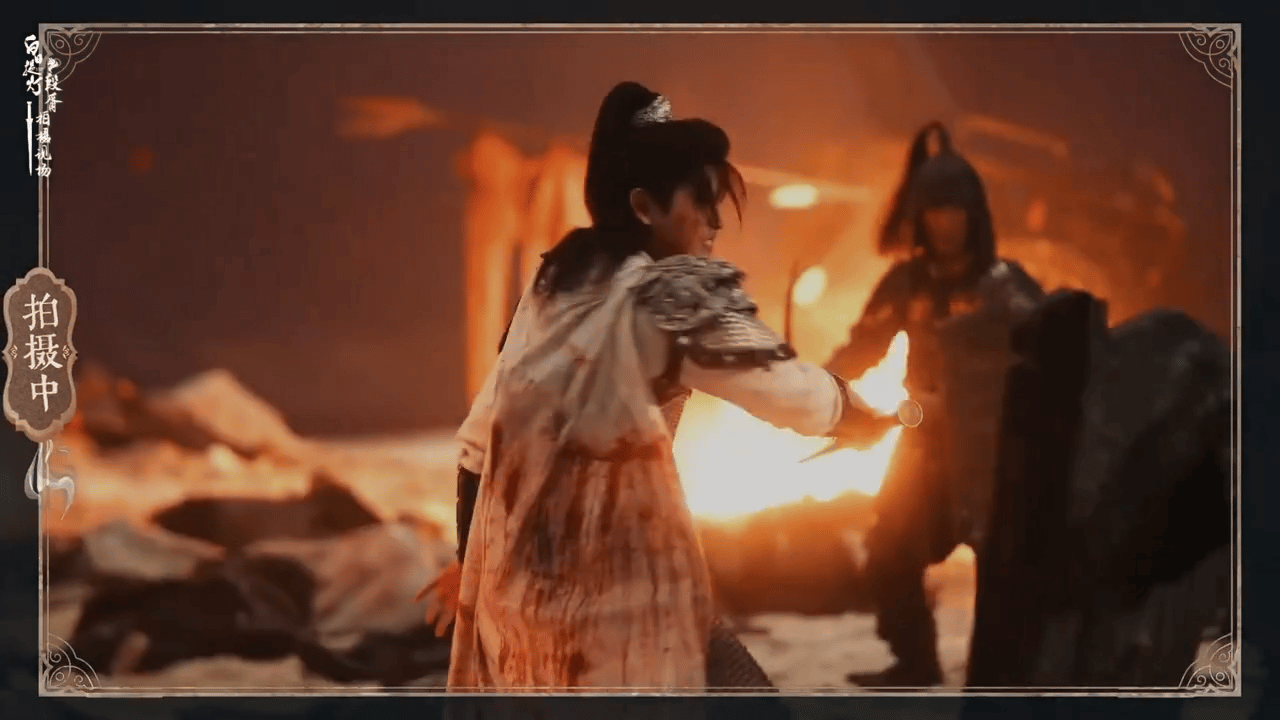 陈飞宇演出了小说里的少年将军陈飞宇演的少年将军自带风骨，一身铠甲英气逼人，眼神清