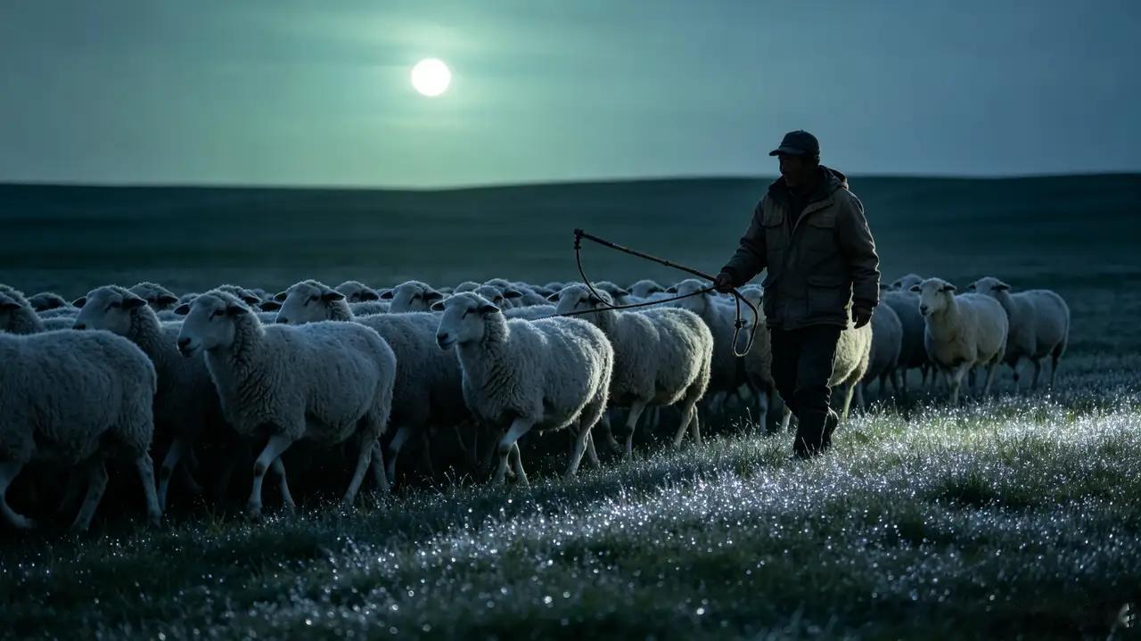 月薪一万六当“羊倌”：高薪背后的“荒野求生”

近日，内蒙古锡林浩特一份“月薪一