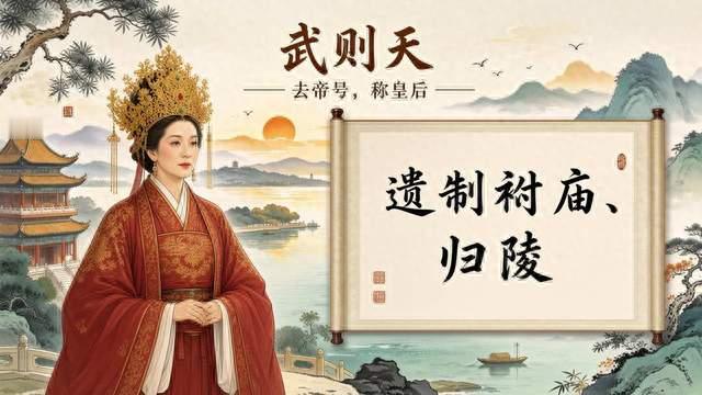 武则天死前做了一件事，唐朝没被拆开