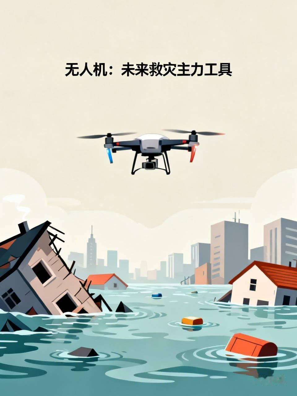 无人机正逐渐成为未来救灾的主力工具。在地震救援中，无人机能快速飞到受灾区域，利用