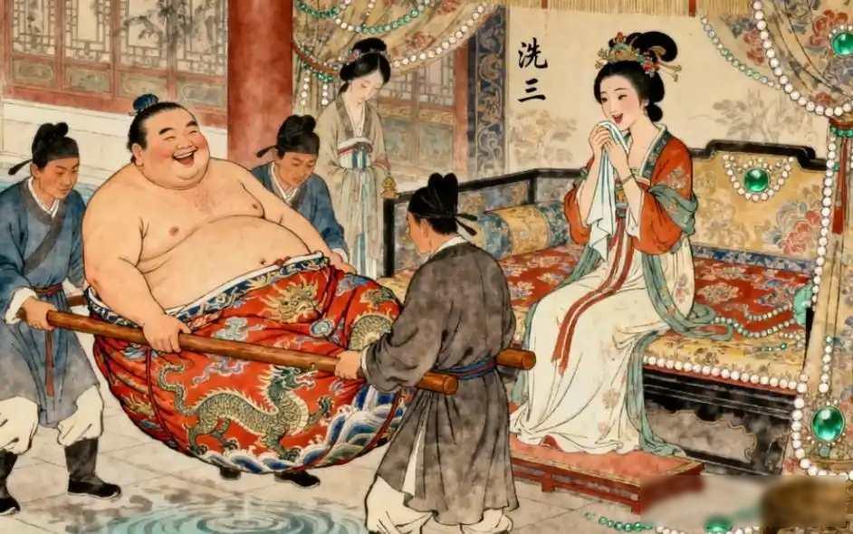 杨贵妃给安禄山洗三，李隆基全程观看纵容，4年后大唐惨遭浩劫
天宝十年，长安城外的