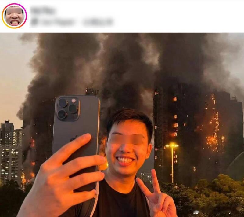 【“白卡联盟”争议成员惹众怒！香港网红火场前“比YA”挑衅 被国安处拘捕】海外新