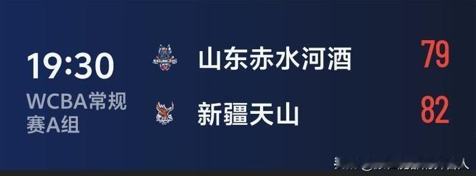 山东女篮最大的短板就是教练！
刚刚结束的Wcba山东队主场79:82不敌新疆。这