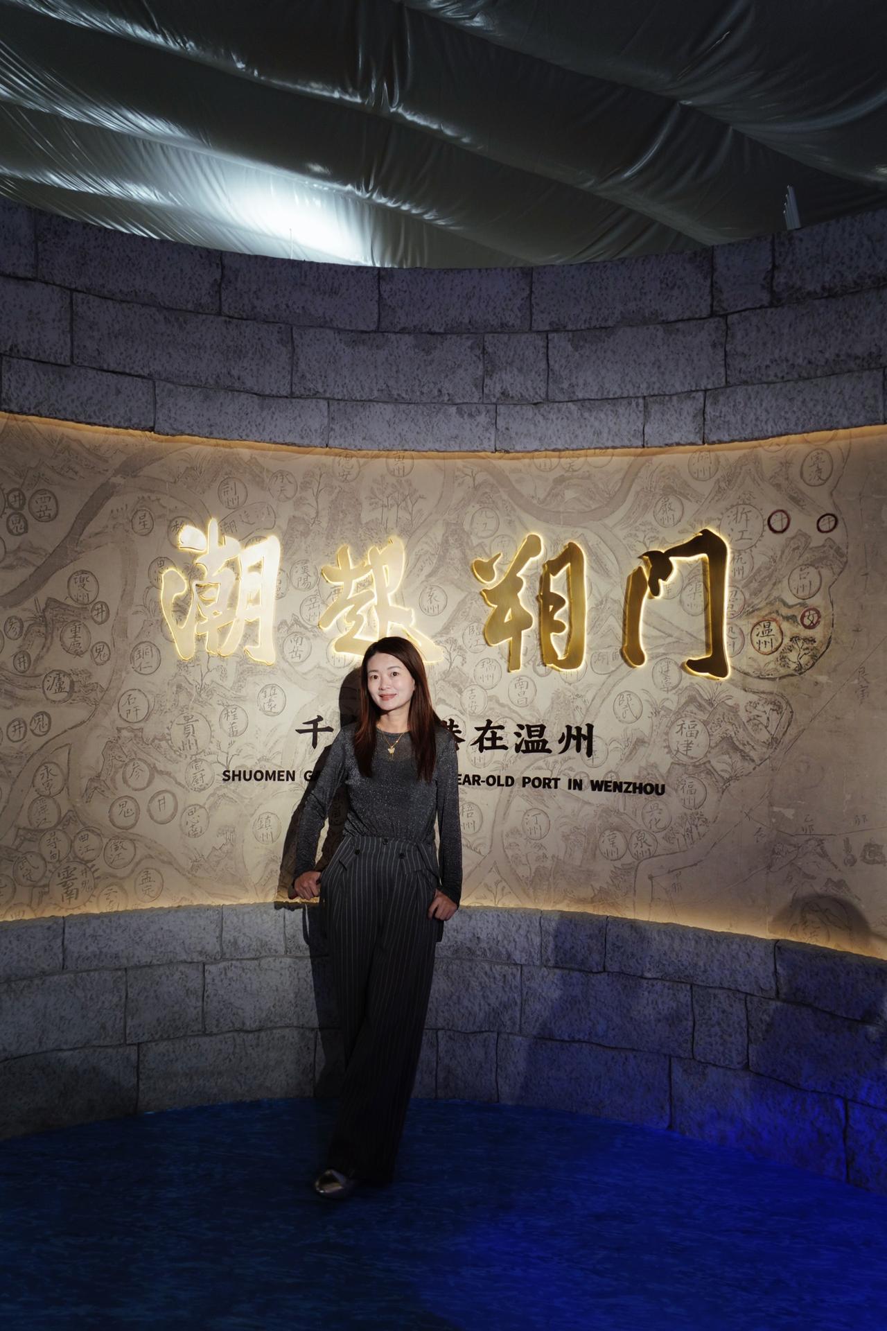 写进教科书的温州朔门古港遗址，藏在温州望江东路的地下。2021年10月修建下穿隧