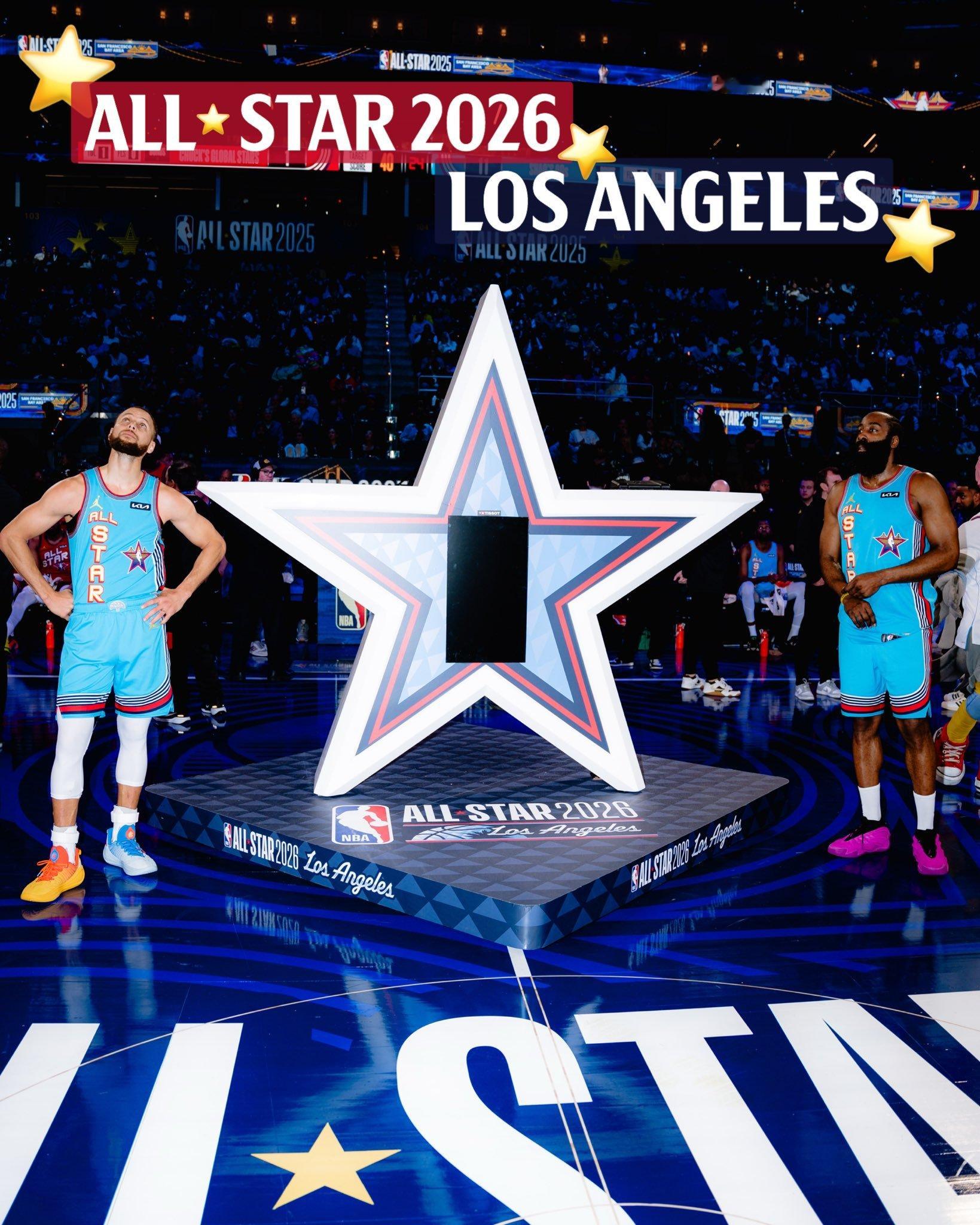 快船官推：“离在我们的主场Intuit Dome举办的NBA全明星周末只剩200