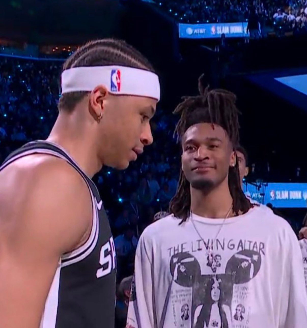 卡斯尔还是很欣慰的，哈哈哈nba全明星扣篮大赛