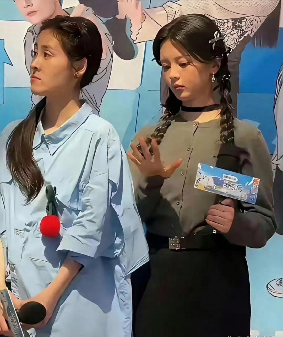 张碧晨和杨超越在没开美颜、没加滤镜的状态下，长这样。 ​​​