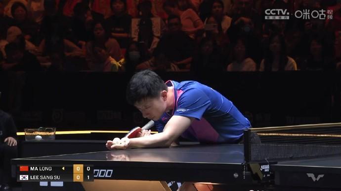 #马龙vs李尚洙# 🇨🇳马龙 3-0 李尚洙🇰🇷（ 12-10，11-4