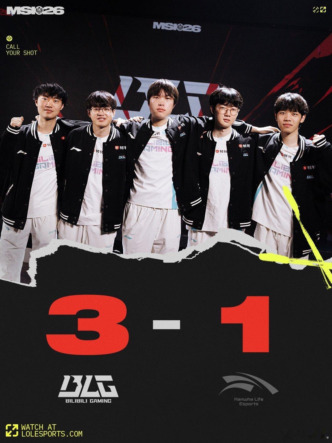 英雄联盟  恭喜blg ！！！我爱你们！！！评论祝福blg抽五个小朋友喝咖啡。H