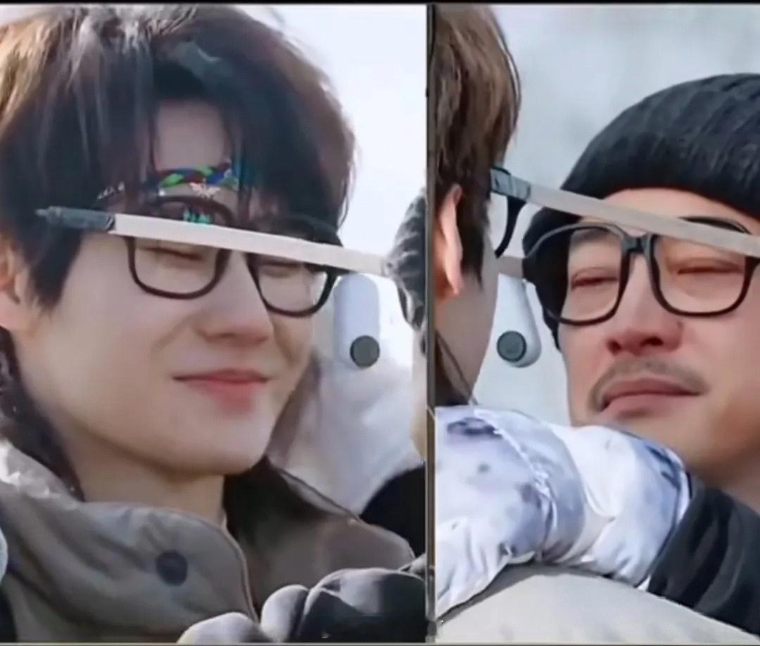 跑男最新一期，张真源暂时离开时的真情流露他强忍泪水，祝大家玩得开心，说着说着自己