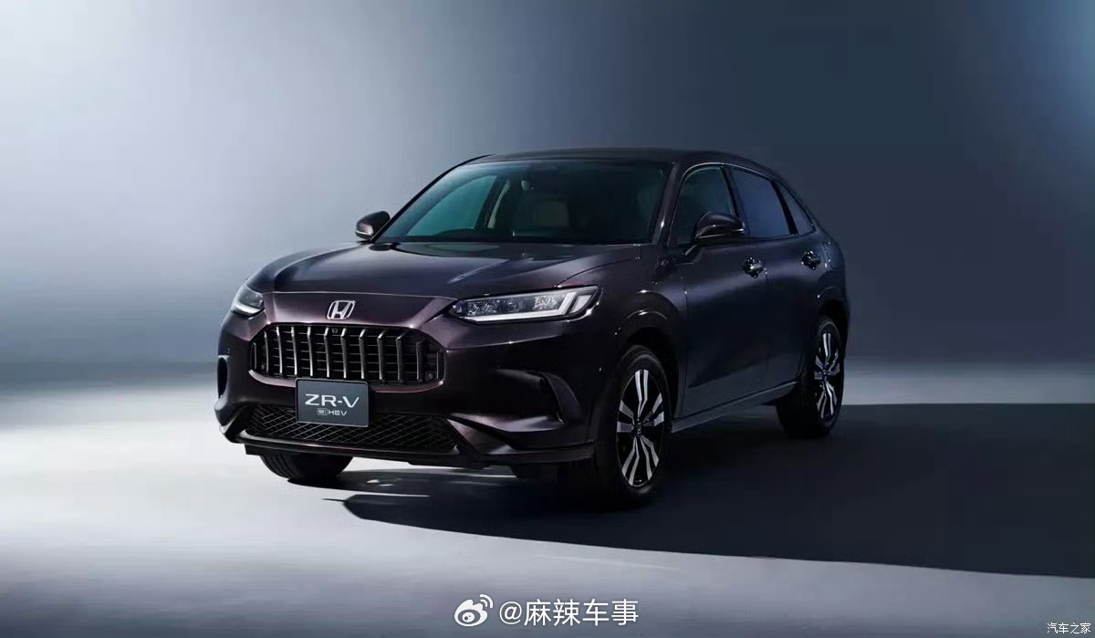 新款本田ZR-V官图发布 新车定位在实用取向的紧凑SUV，混动系统的顺滑与油耗表