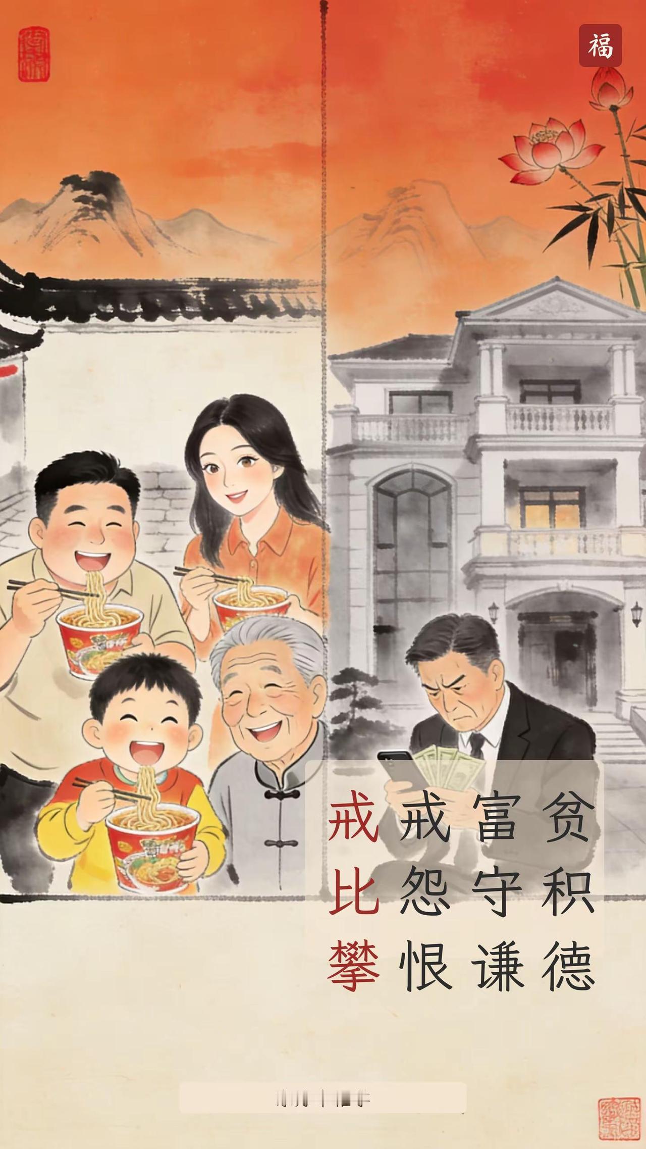 老人总说我不会过日子。齐家原来就藏在这几个字里。你最做不到的是哪一条？弘扬国学经