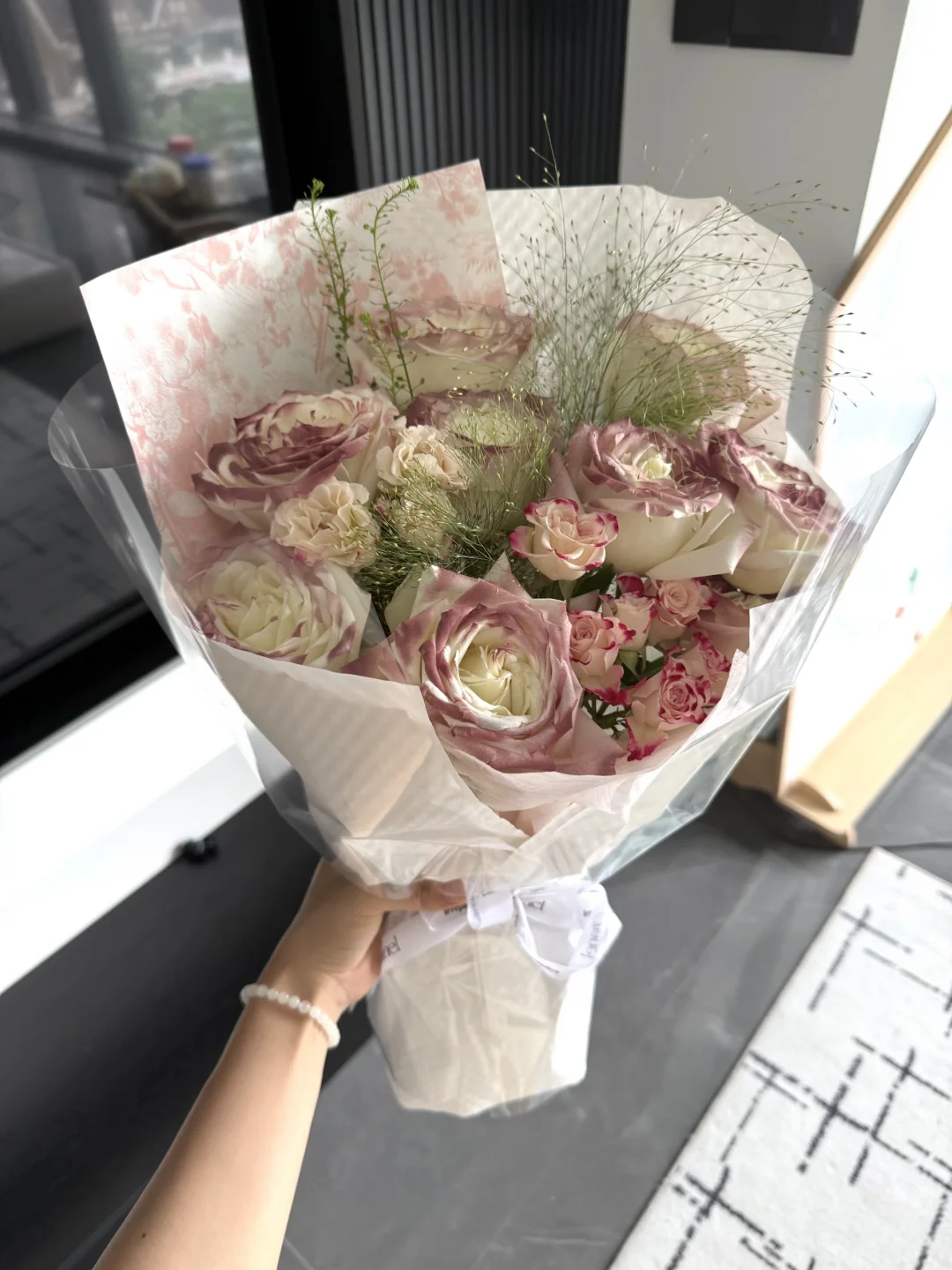 送自己一束花