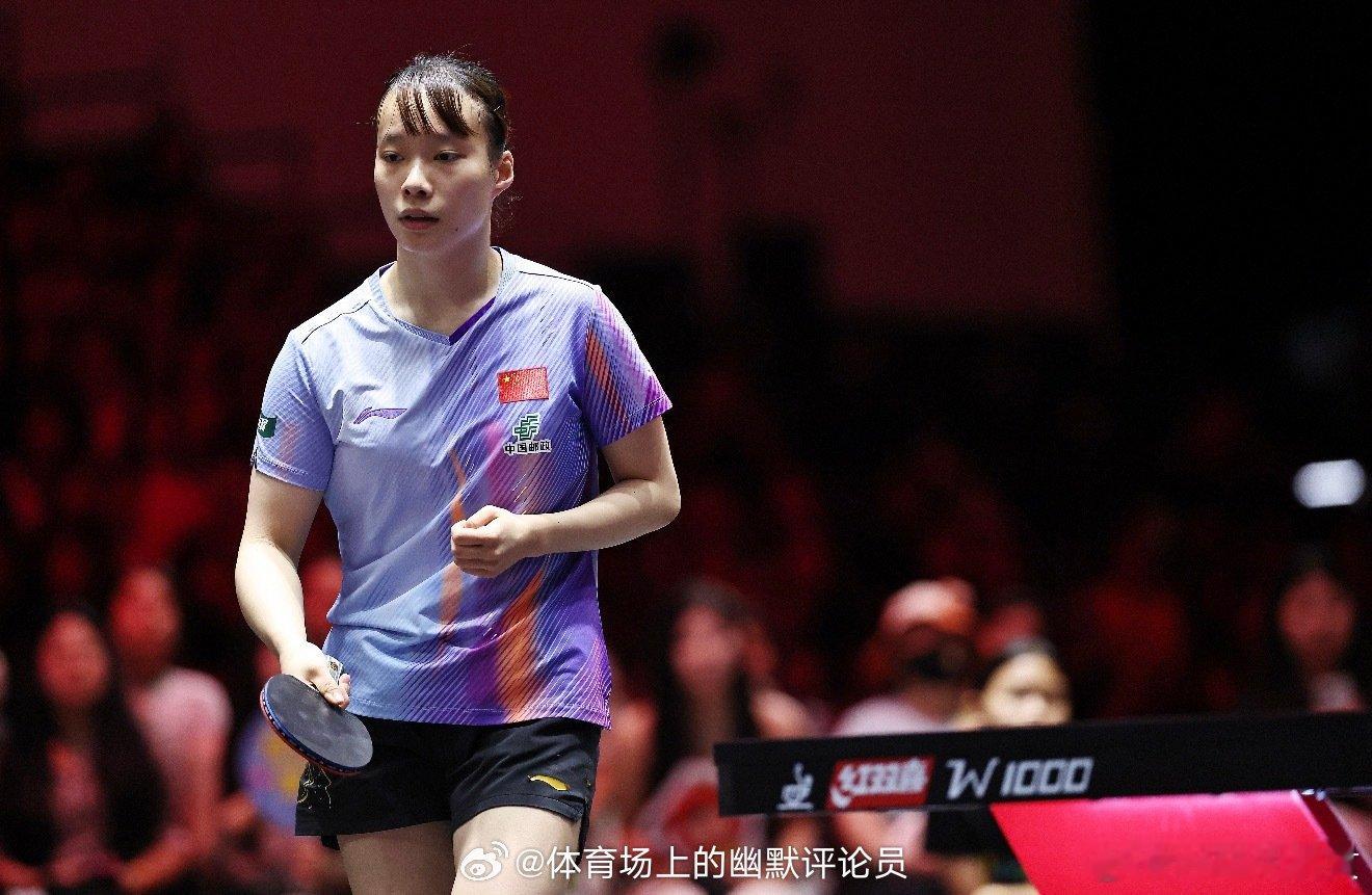 WTT新加坡大满贯2026女单1/8决赛孙颖莎(CHN)3-1石洵瑶(CHN)【