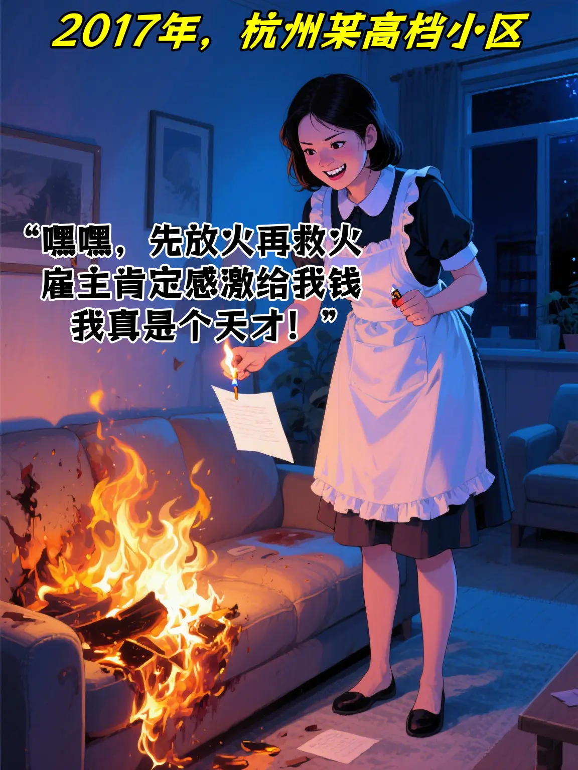 几年过去，妻儿在天堂，他也有了新娘。