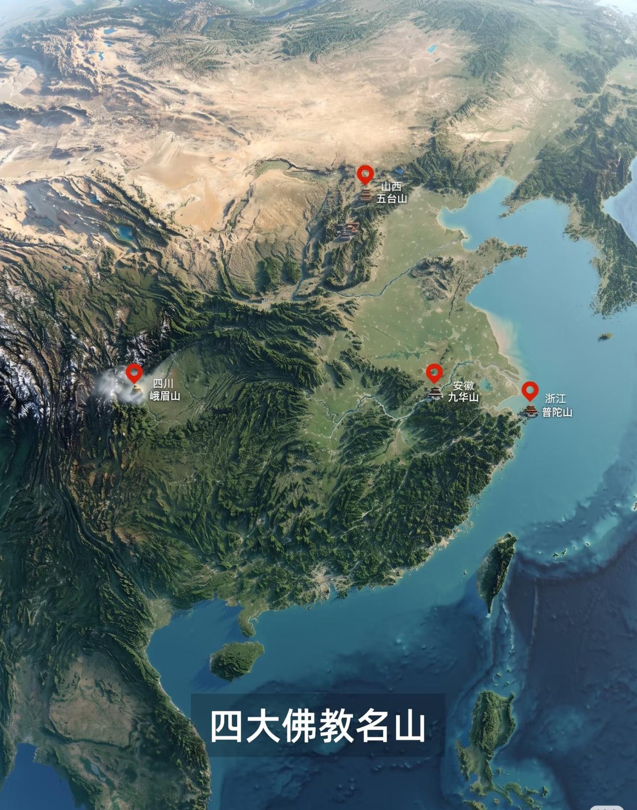 一直觉得梵净山很应该入选为第五佛教名山。国内传统的佛教四大名山，像峨眉山、普陀山