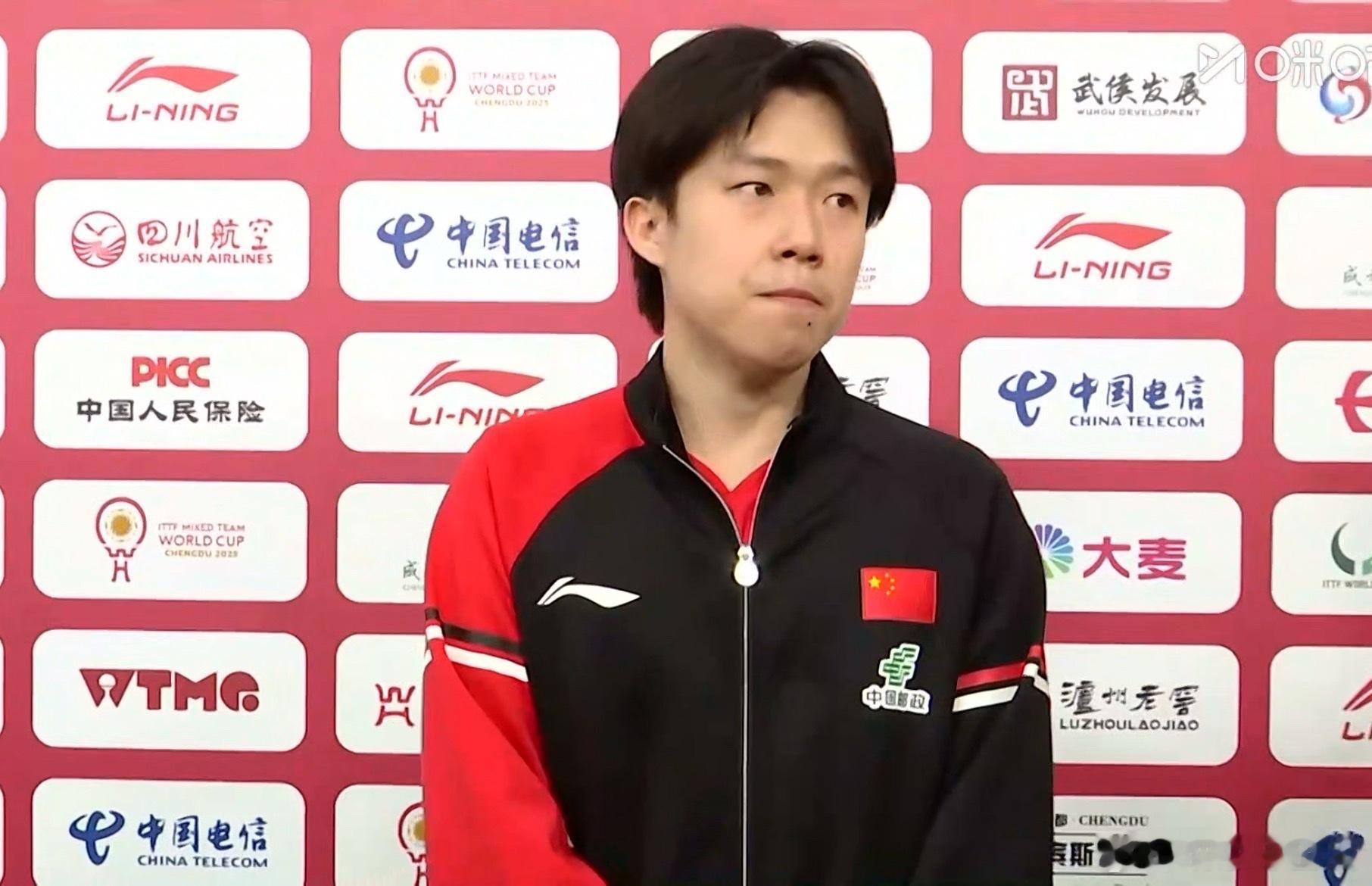 王楚钦林诗栋vs勒布伦兄弟林诗栋的球越来越稳了！ 