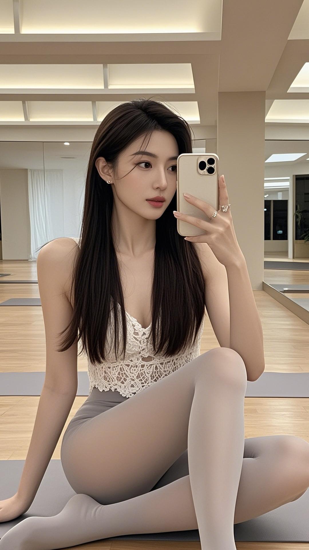 #清纯甜美