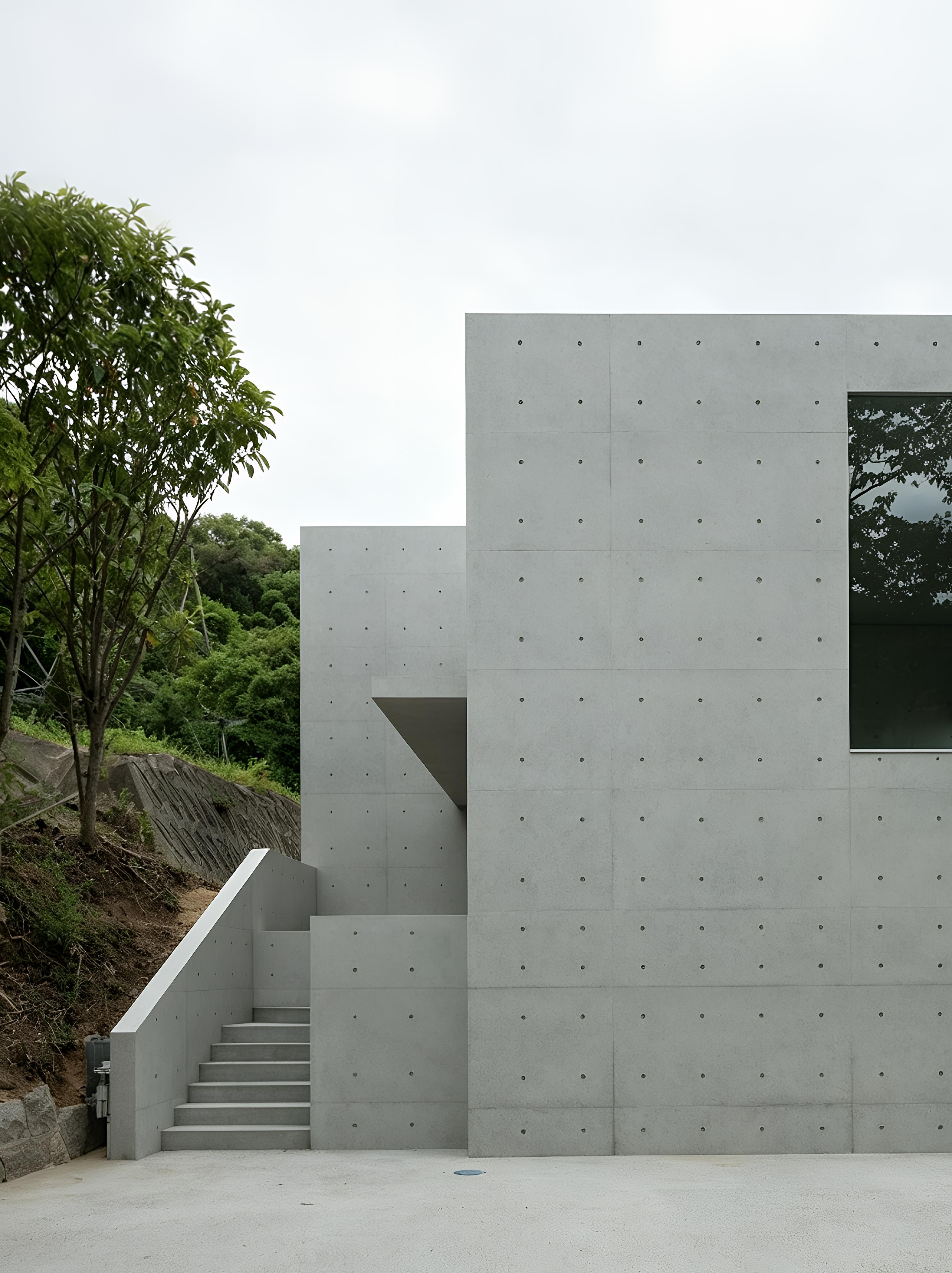 88㎡几何极简自建房，旋转楼梯盘活整屋子。      总建面88.45...