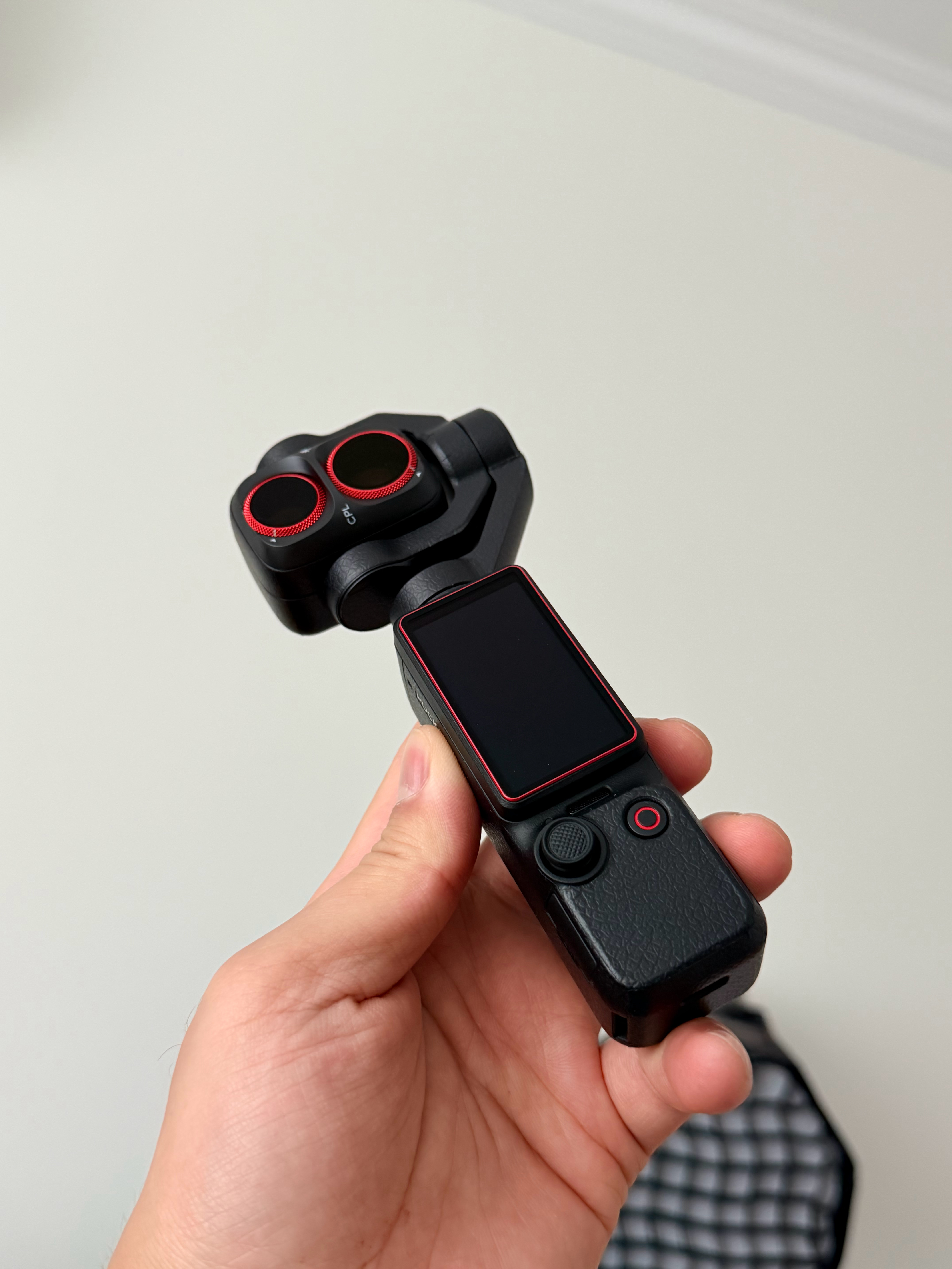 我在大疆Pocket 4 P，你们就说好不好看吧，这点缀！